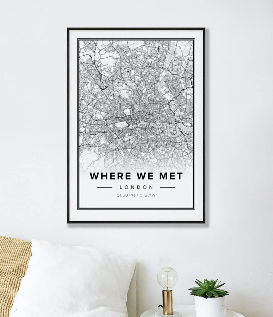 - Own Customizable - Map City Map Mapiful Posters Your Design Street